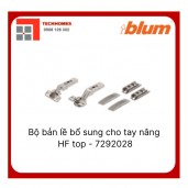 Bộ bản lề cho tay nâng Blum HF top cho cánh rộng >1.200mm 78Z5500T32 7292028