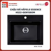 Chậu đá Hafele HS22-GEN1S60M  Màu đen 577.25.320 