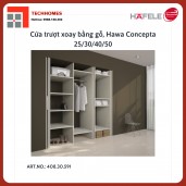 Cửa trượt xoay bằng gỗ, Hawa Concepta 30 mã 408.30.591 