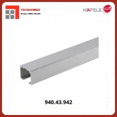 Ray trượt Hafele nhôm cho các bộ Silent 4m 940.43.942