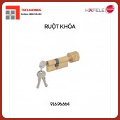 RUỘT KHÓA HAFELE 916.96.664 ĐỒNG BÓNG DÀI 71MM