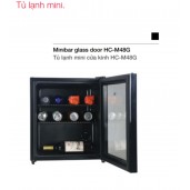 Tủ Lạnh Mini Cửa Kính HC-M48G Hafele 568.30.301