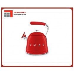 Ấm đun từ thổi sáo Smeg 50's Retro Style Đỏ