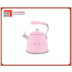 Ấm đun từ thổi sáo Smeg 50's Retro Style Hồng