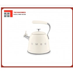 Ấm đun từ thổi sáo Smeg 50's Retro Style Kem