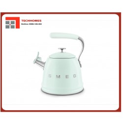 Ấm đun từ thổi sáo Smeg 50's Retro Style Xanh lá pastel