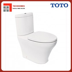 Bàn cầu hai khối TOTO CS818DT3 nắp TC385VS