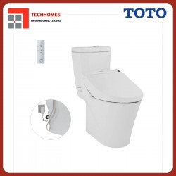 Bàn cầu hai khối TOTO CS819DSW6 nắp rửa điện tử WASHLET