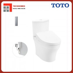Bàn cầu hai khối TOTO CS838DW11 nắp rửa điện tử WASHLET