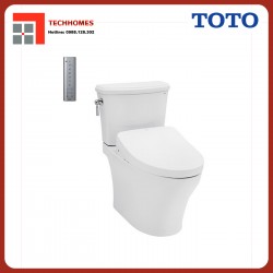 Bàn cầu hai khối TOTO CS986CGW12 nắp điện tử WASHLET