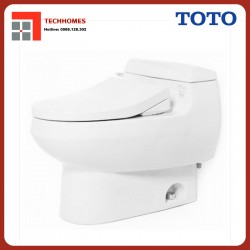 Bàn cầu một khối nắp cơ TOTO MS688E4