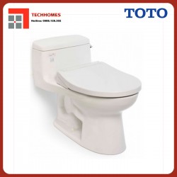 Bàn cầu một khối nắp cơ TOTO MS864E4