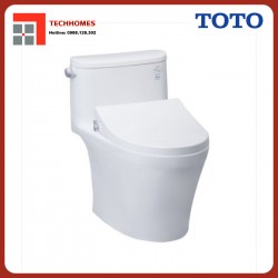 Bàn cầu một khối nắp cơ TOTO MS887RE2