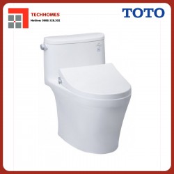 Bàn cầu một khối nắp cơ TOTO MS887RE4