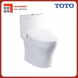 Bàn cầu một khối nắp cơ TOTO MS889DRE4