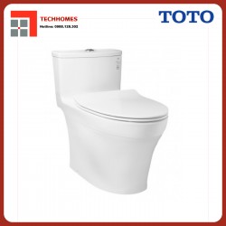 Bàn cầu một khối, nắp đóng êm TC600VS TOTO MS885DT8