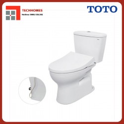 Bàn cầu TOTO CS300DRE4 hai khối nắp cơ