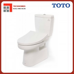Bàn cầu TOTO CS350DE4 hai khối nắp cơ