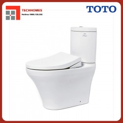 Bàn cầu TOTO CS818DE2 hai khối nắp cơ