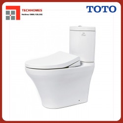 Bàn cầu TOTO CS818DE4 hai khối nắp rửa cơ