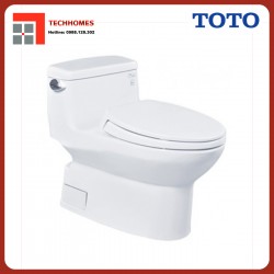 Bàn Cầu TOTO MS884T2 một khối nắp đóng êm TC393VS