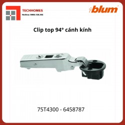 Bản lề Blum CLIP cánh kính 94° 75T4300, 6458787