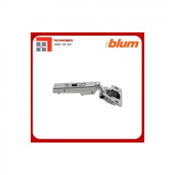 Bản lề giảm chấn 95°, trùm ngoài, dùng cho cánh dày 16-32mm, màu đen  71B9550   MB    V250 ONS - 8701018