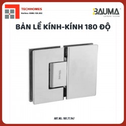  Bản lề kính-kính 180 độ BAUMA 981.77.947