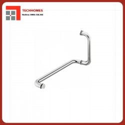 Bản lề kính-tường 90° Nickel mờ 981.52.108