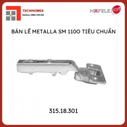 Bản Lề Metalla SM Không Bật 110​° Trùm Nửa Hafele 315.18.301