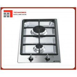 BẾP GAS, 2 VÙNG NẤU, SMEG CLASSICA, 30CM