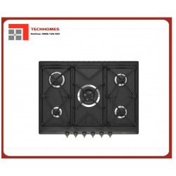 BẾP GAS SMEG COLONIALE 70/75CM ĐEN