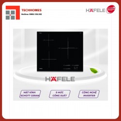 Bếp từ Hafele 3 vùng nấu HC-I6037B 536.61.801 lắp âm