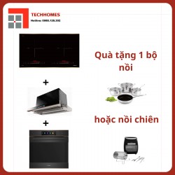 BẾP TỪ HAFELE HC-I73242B 536.61.857 +Máy hút mùi 533.87.798 + Lò nướng âm tủ 538.01.284