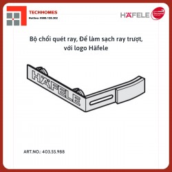 Bộ chổi vệ sinh ray có logo Hafele 403.55.988