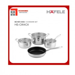 BỘ NỒI CHẢO HAFELE - COOKWARE SET - HS CW4CX - 535.44.167