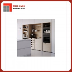 Bộ phụ kiện lắp đặt, dành cho cửa tủ xoay, đóng êm, Hawa-Concepta III 25/35 Push 408.30.712