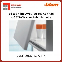 Bộ tay nâng Blum AVENTOS HK-XS nhấn mở TIP-ON 20K1100T39 5977117