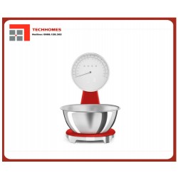 Cân nhà bếp analog Smeg 50's Retro Style Đỏ