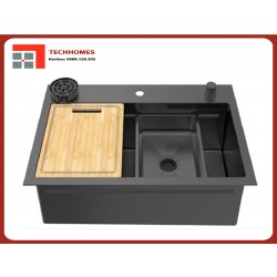 CHẬU HAFELE SUS WF R10 HS25-SSN1S-8052 _ĐEN 567.24.489 Đen 
