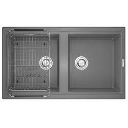 CHẬU RỬA BÁT KONOX GRANITE SINK PHOENIX SMART 860 GREY