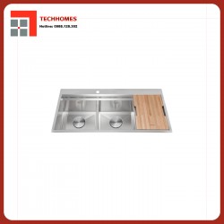 Chậu rửa đôi có cánh Slide MS1162R