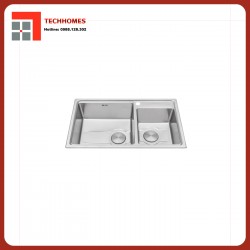 Chậu rửa đôi không cánh MS5082W