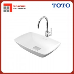 Chậu rửa mặt Lavabo TOTO đặt bàn PJS02WE#GW