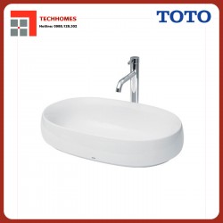 Chậu rửa mặt Lavabo TOTO đặt bàn PJS05WE#MW