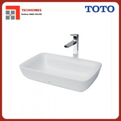 Chậu rửa mặt Lavabo TOTO đặt bàn PJS06WE#GW