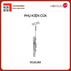 Chốt âm cho cửa kim loại 105mm (màu đen mờ) Hafele 911.81.365