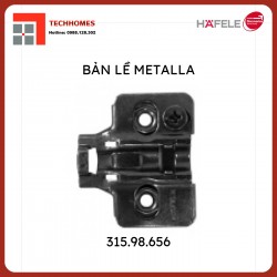 Đế Bản Lề Metalla SM Màu Đen Hafele 315.98.656