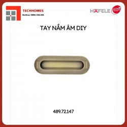 DIY Tay nắm âm 150x50mm – Màu đồng rêu Hafele 489.72.147