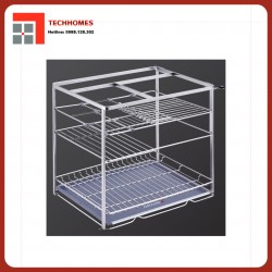 GIÁ ĐỰNG CHAI LỌ GIA VỊ DAO THỚT NAN DẸT XK.25S2